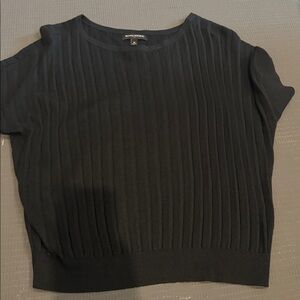 Banana Republic Black Short Sleeve Sweater
